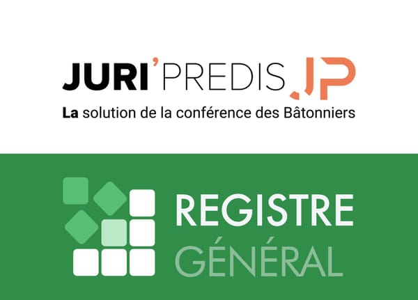 NOUVEAU PARTENARIAT ENTRE REGISTRE GÉNÉRAL ET JURI'PREDIS